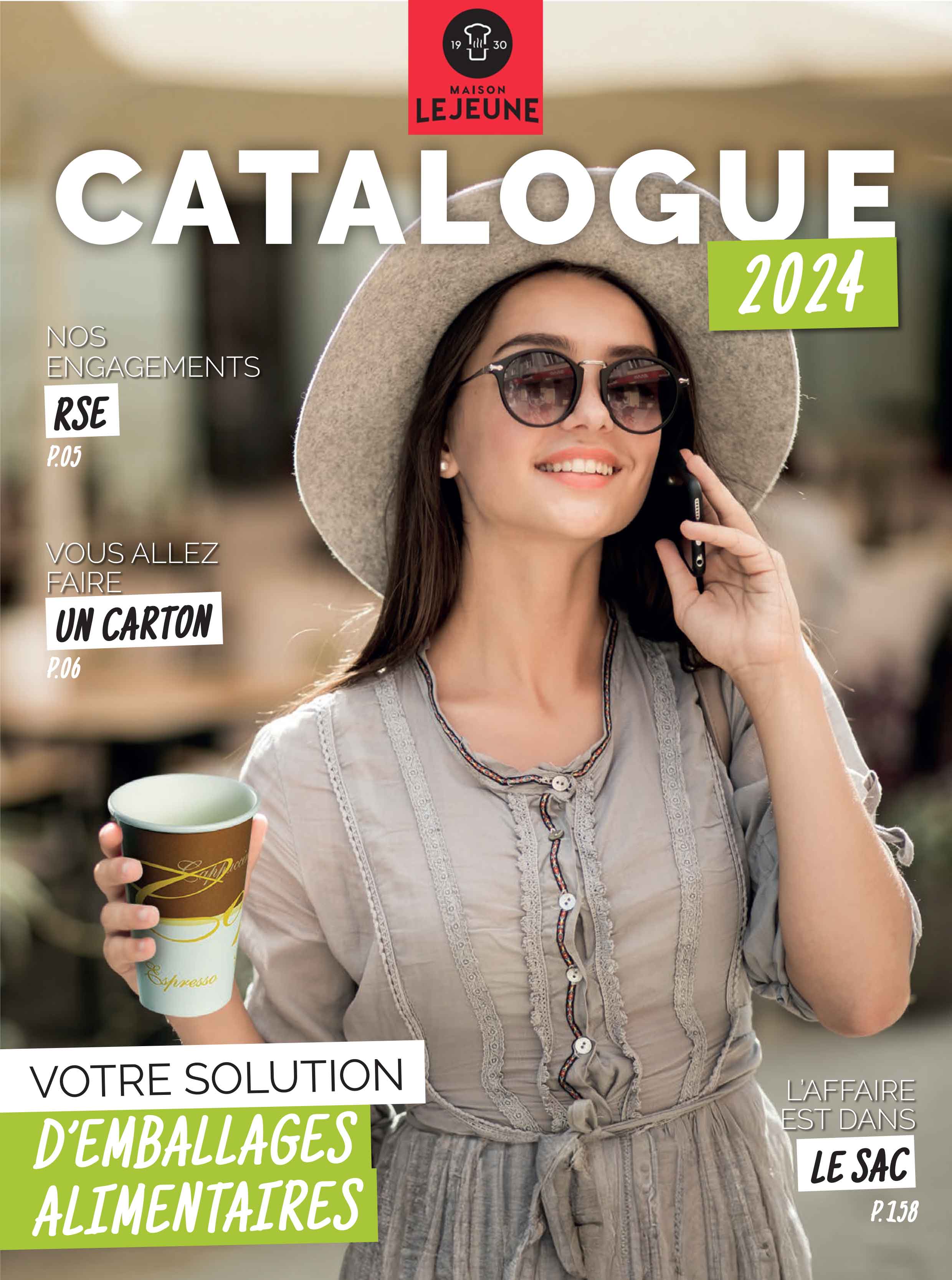 Catalogue emballage 2024 Maison Lejeune
